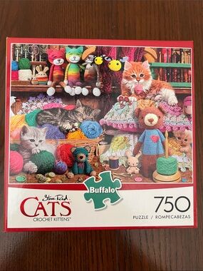 Buffalo Games Steve Read CATS Crochet Cats Puzzle 1000 pcs